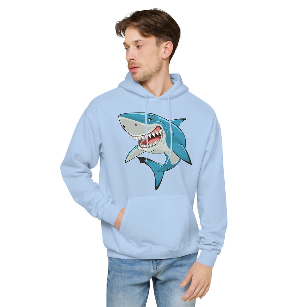 Thumbnail: Unisex fleece hoodie