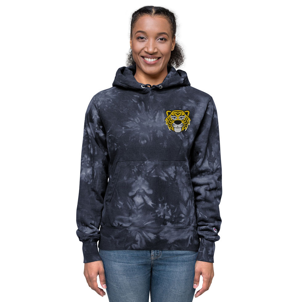 Thumbnail: Unisex Champion tie-dye hoodie