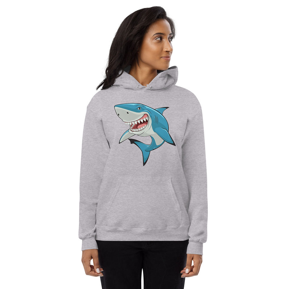 Thumbnail: Unisex fleece hoodie