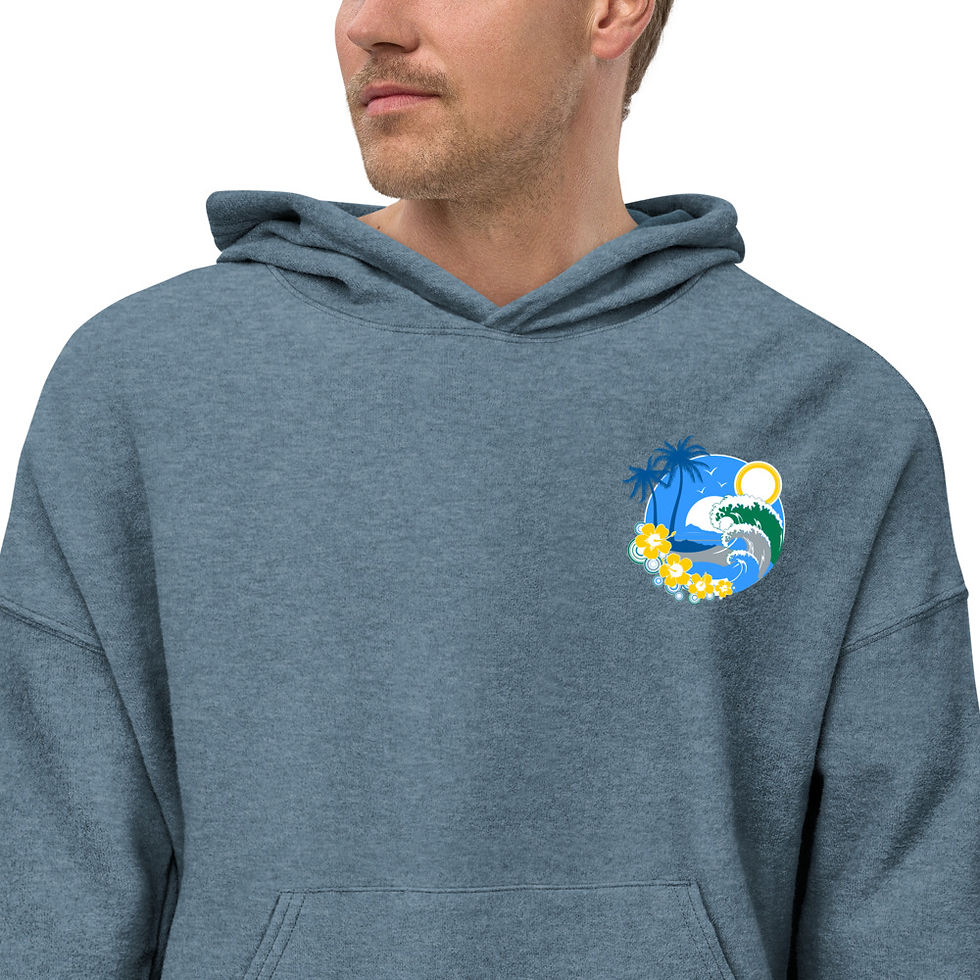 Thumbnail: Unisex Sueded Fleece Hoodie