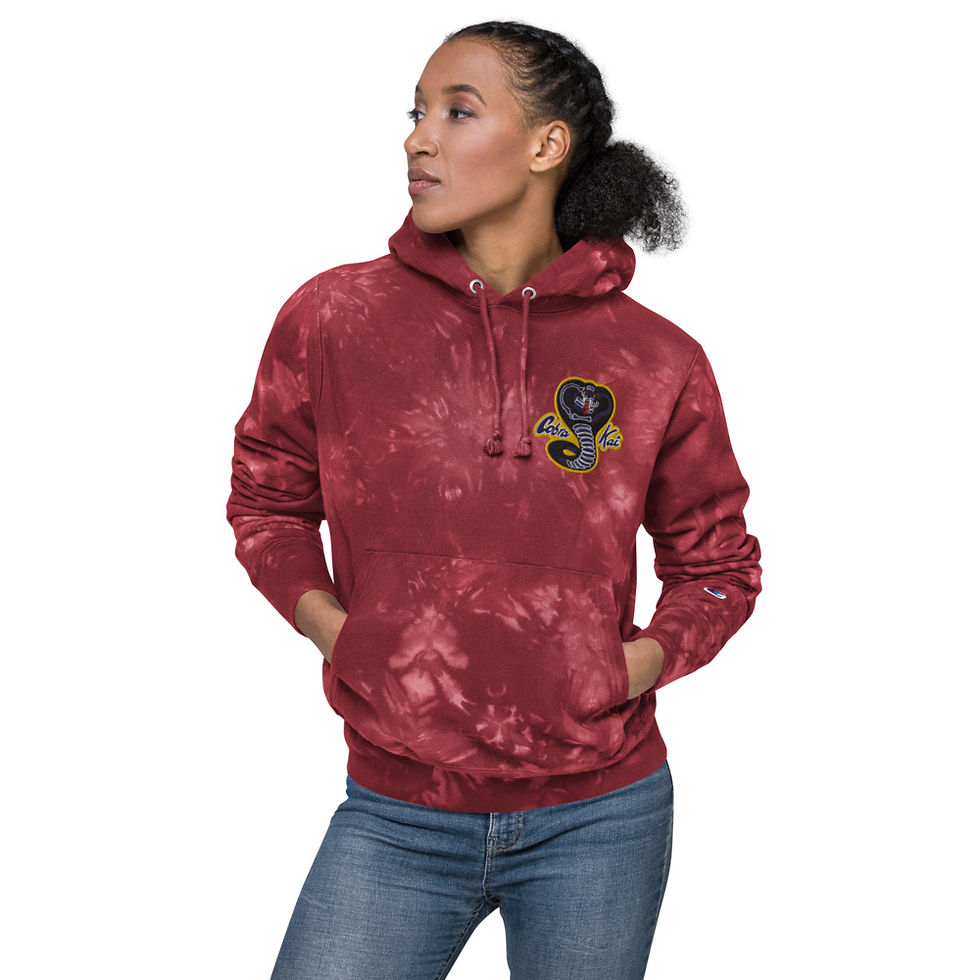 Thumbnail: Unisex Champion tie-dye hoodie