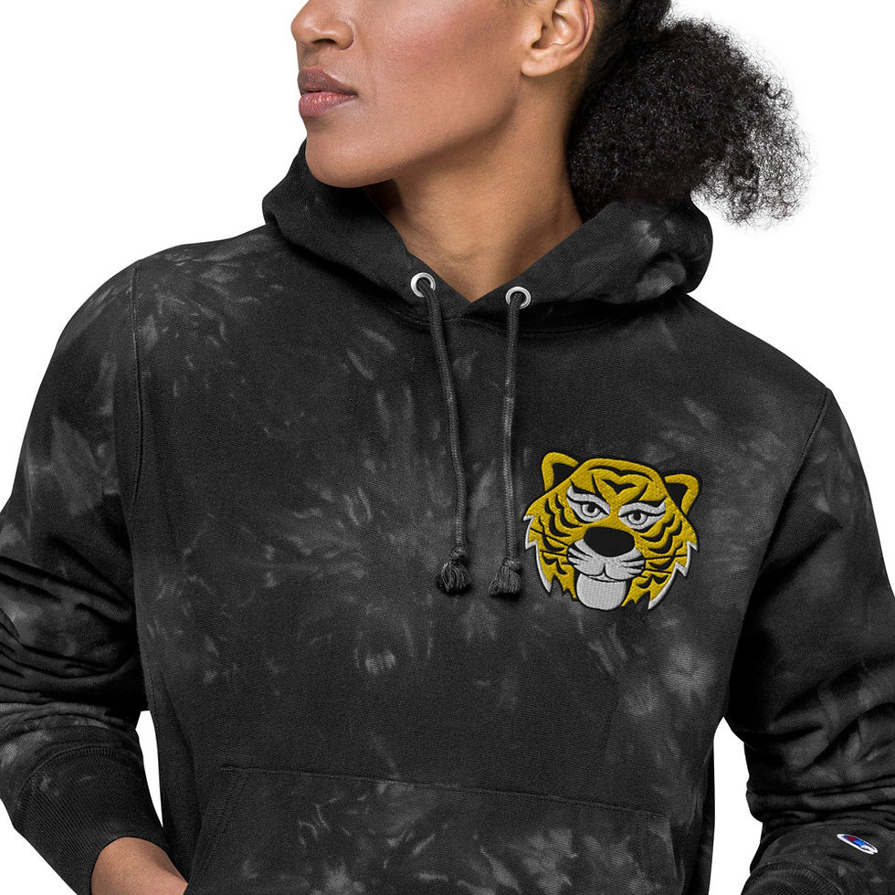 Thumbnail: Unisex Champion tie-dye hoodie