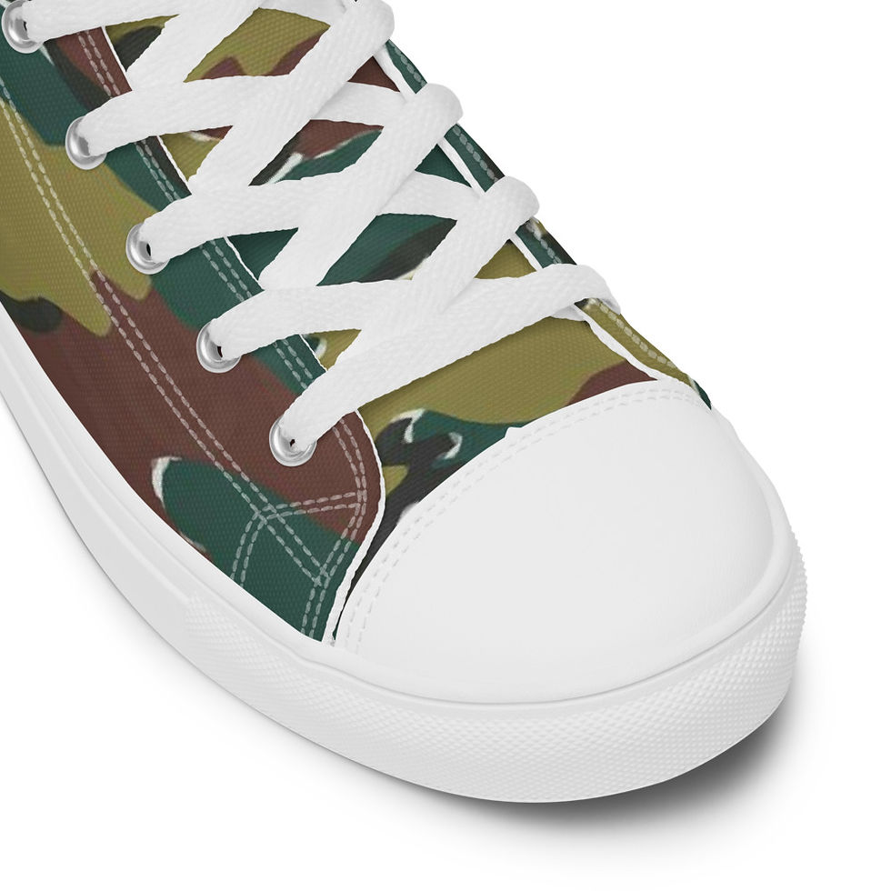 Thumbnail: Men’s high top canvas shoes