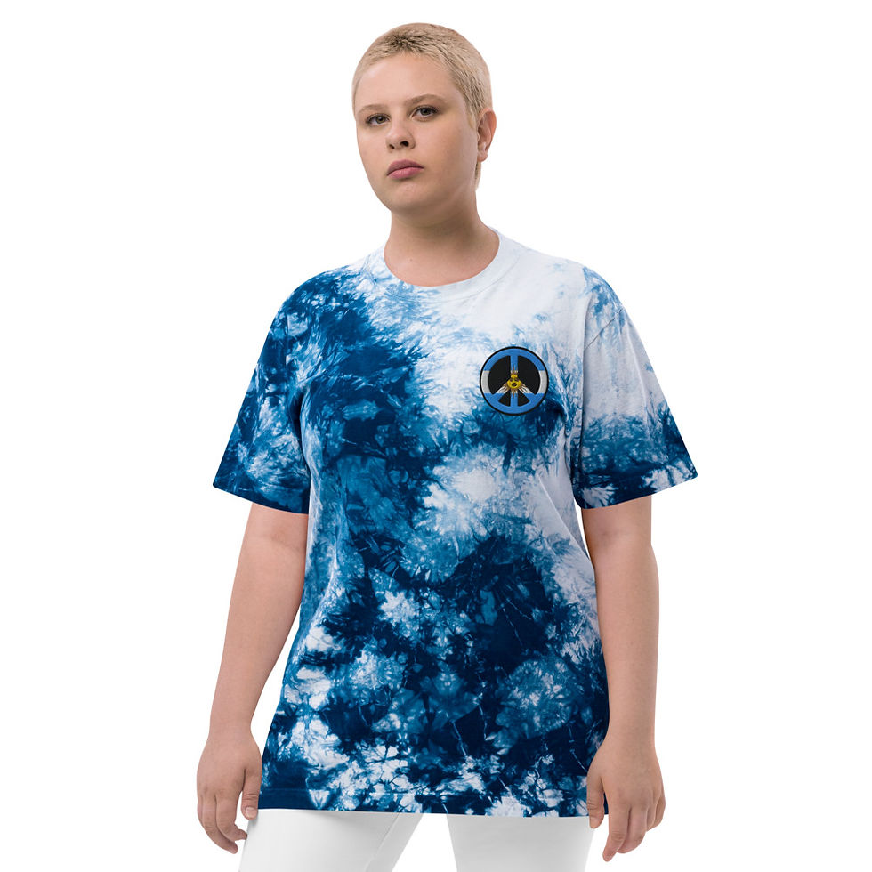 Thumbnail: Oversized tie-dye t-shirt