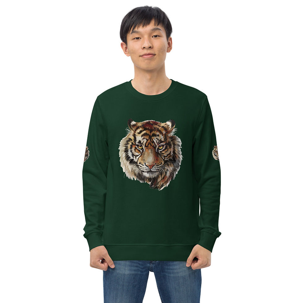 Thumbnail: Unisex organic sweatshirt