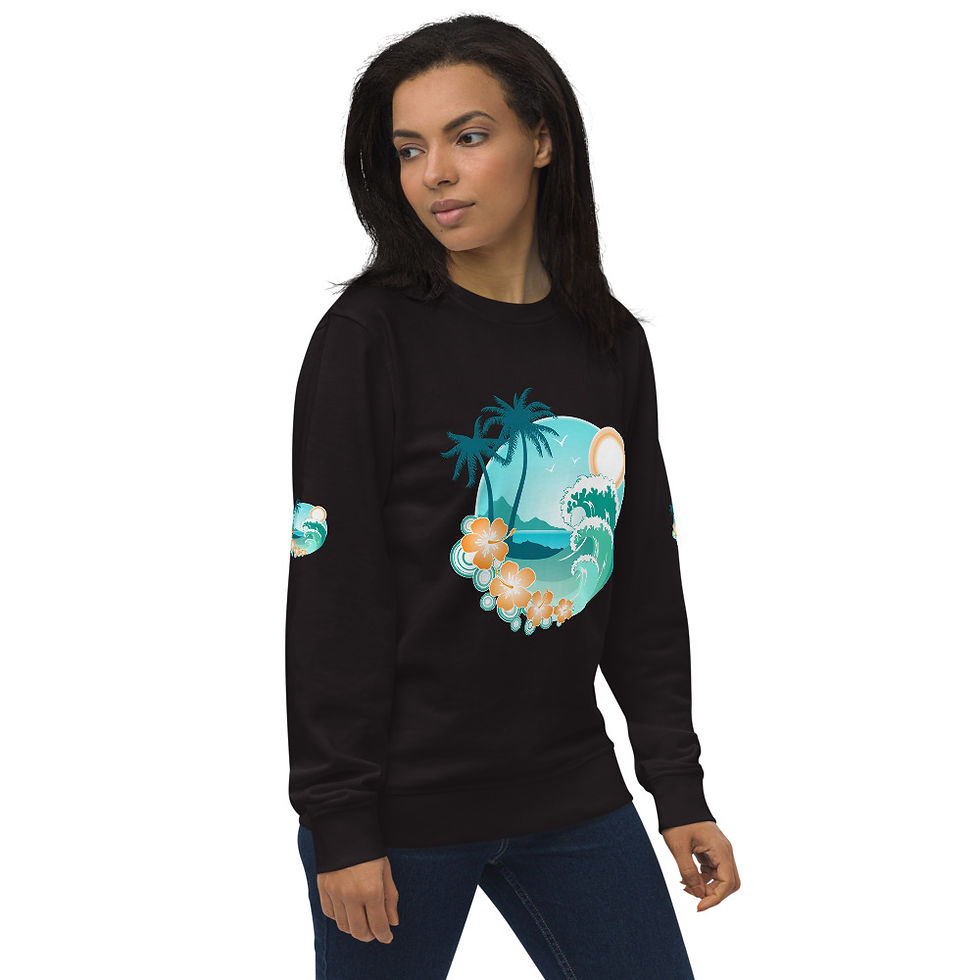 Thumbnail: Unisex organic sweatshirt