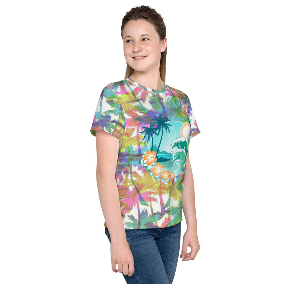 Thumbnail: Youth crew neck t-shirt
