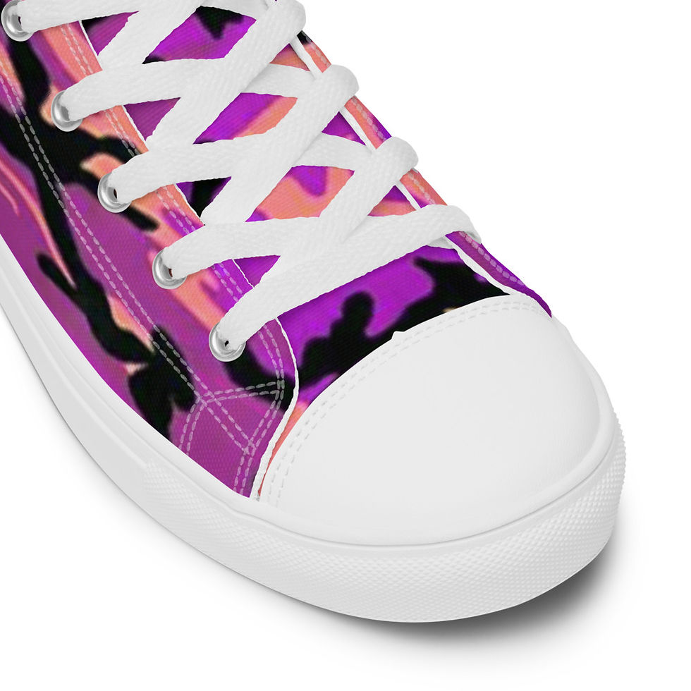 Thumbnail: Women’s high top canvas shoes