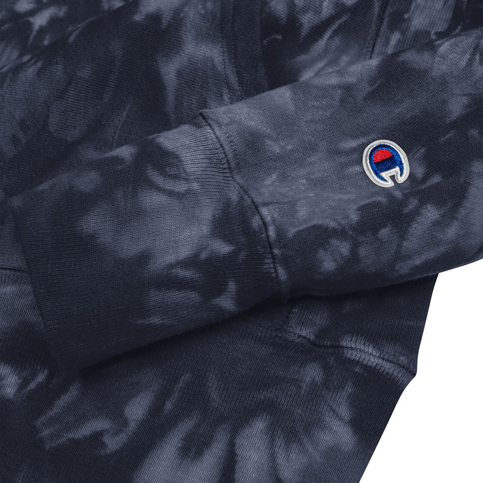 Thumbnail: Unisex Champion tie-dye hoodie