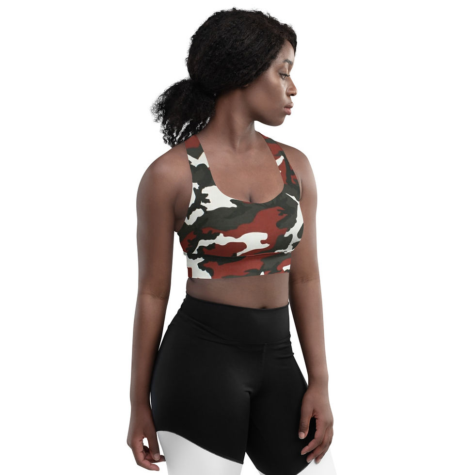 Thumbnail: Longline sports bra