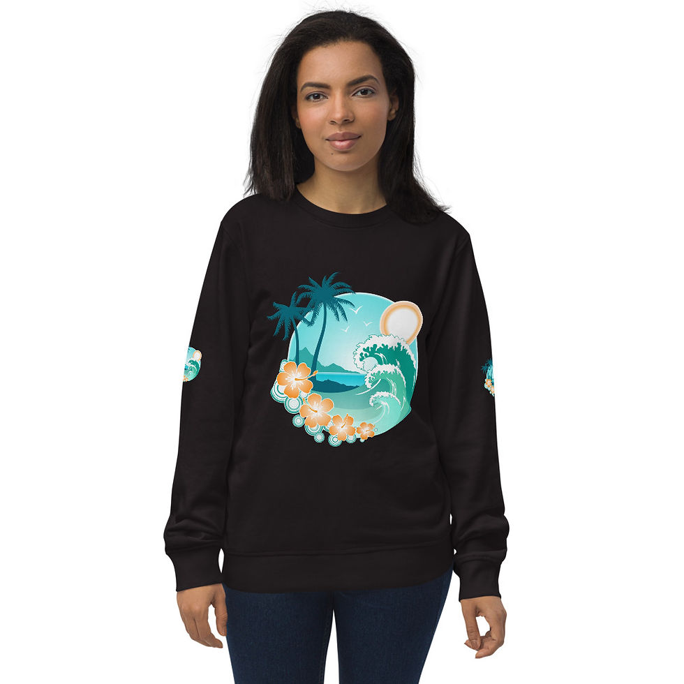 Thumbnail: Unisex organic sweatshirt