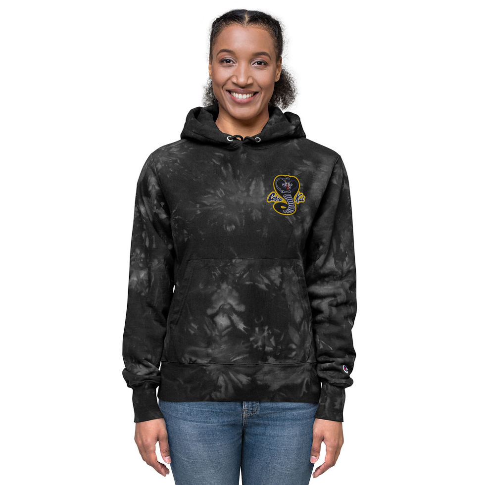 Thumbnail: Unisex Champion tie-dye hoodie
