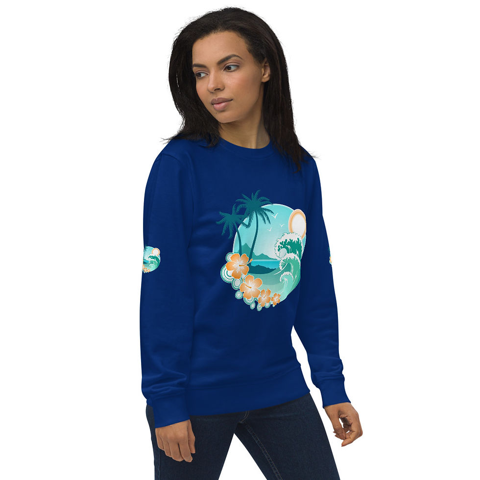 Thumbnail: Unisex organic sweatshirt