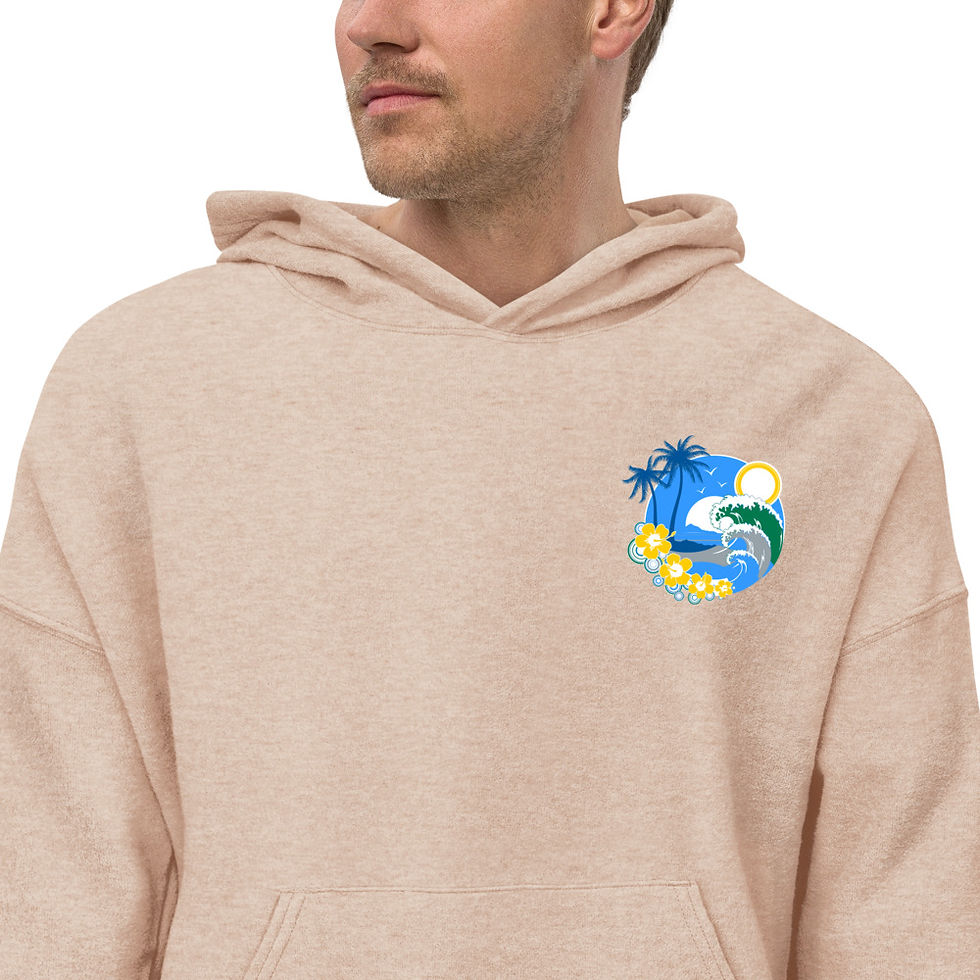 Thumbnail: Unisex Sueded Fleece Hoodie