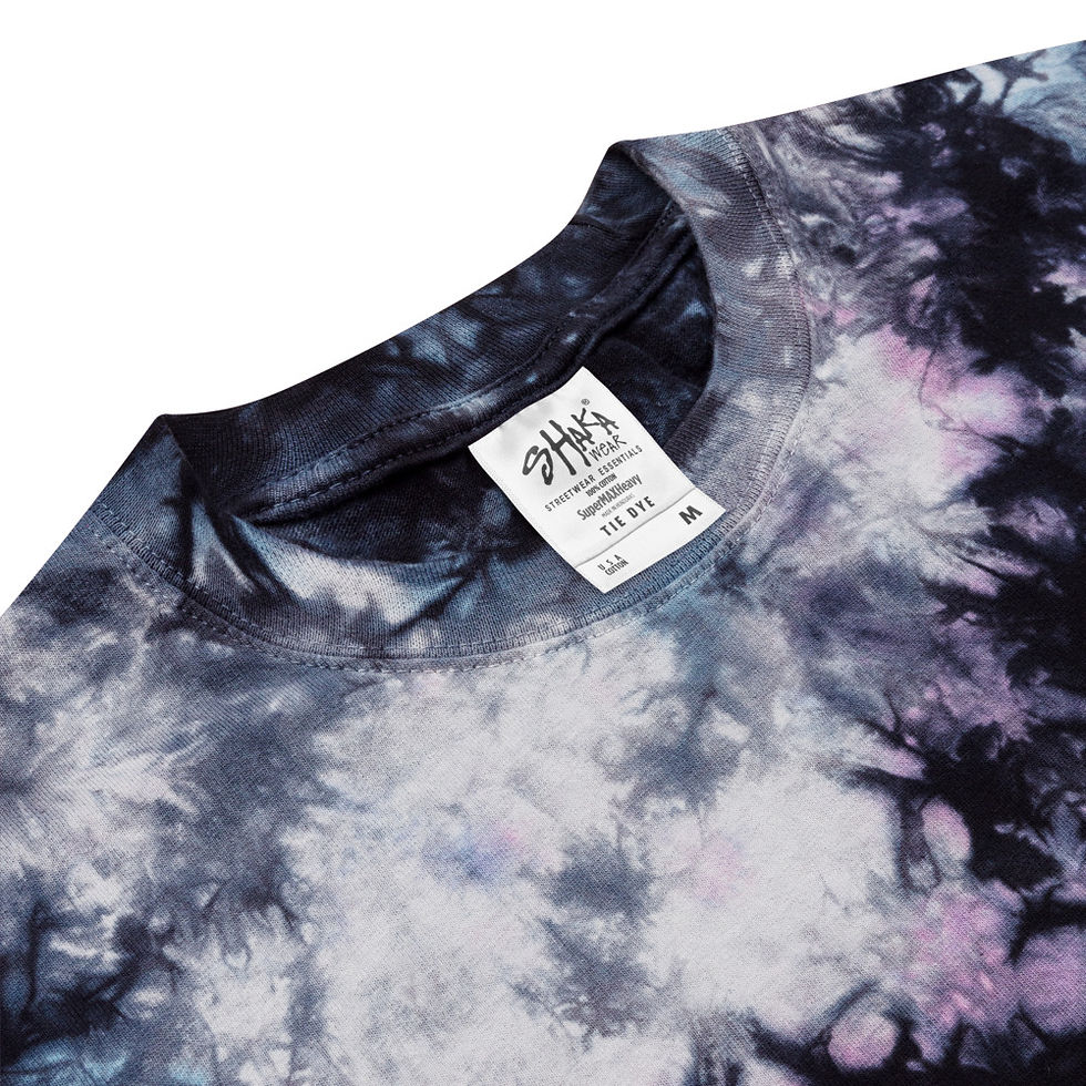 Thumbnail: Oversized tie-dye t-shirt