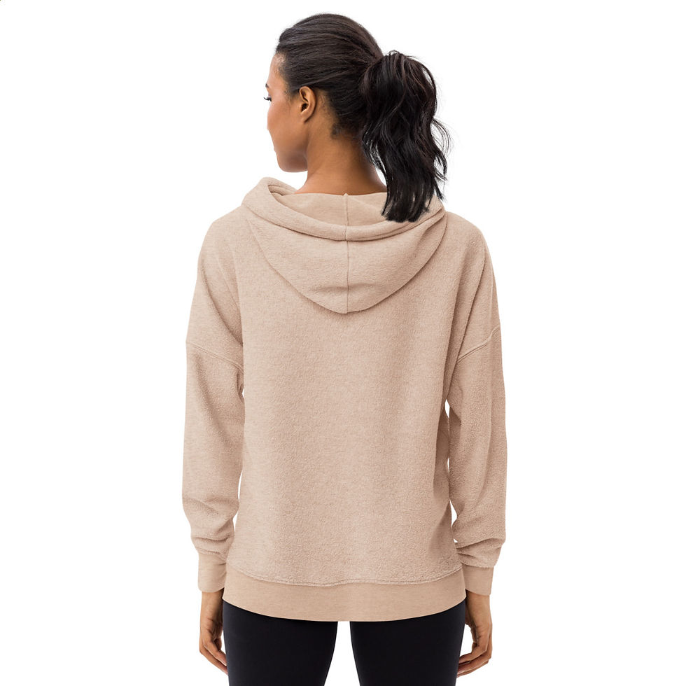 Thumbnail: Unisex Sueded Fleece Hoodie