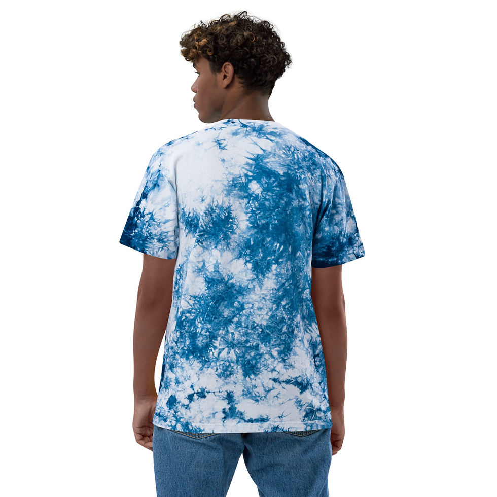 Thumbnail: Oversized tie-dye t-shirt