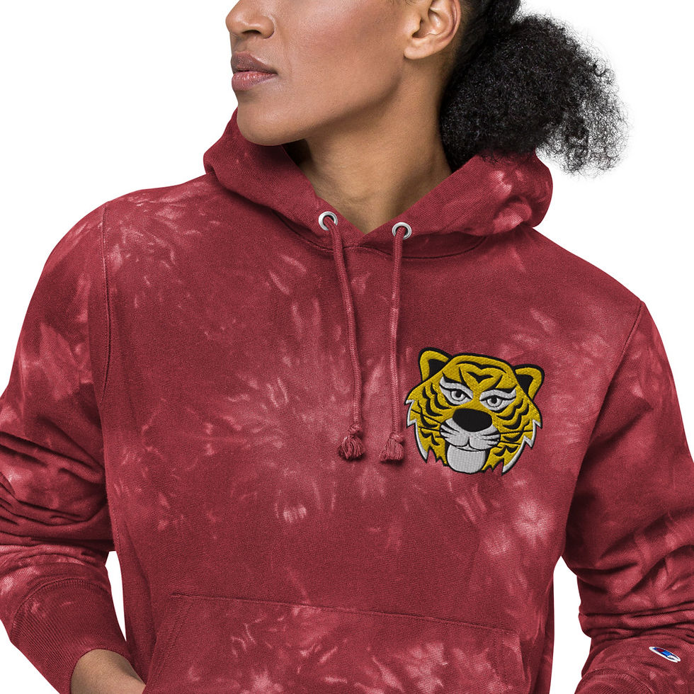 Thumbnail: Unisex Champion tie-dye hoodie