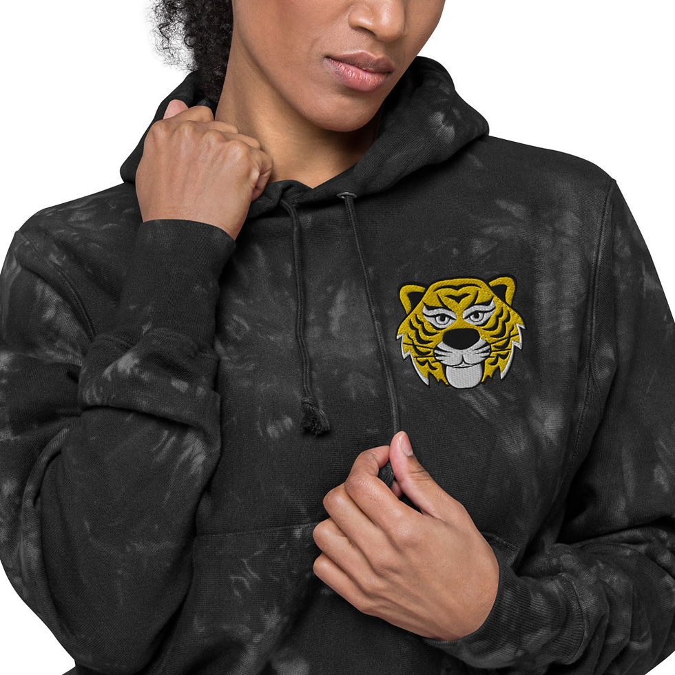 Thumbnail: Unisex Champion tie-dye hoodie