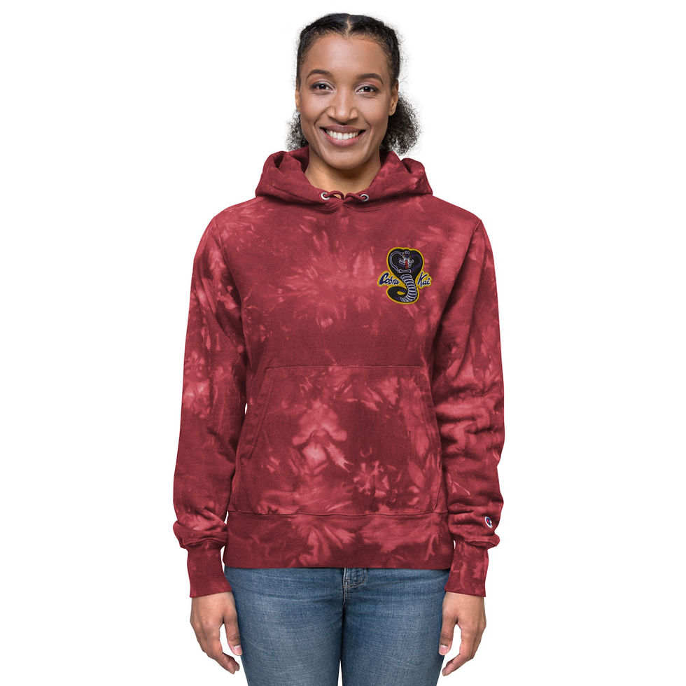 Thumbnail: Unisex Champion tie-dye hoodie
