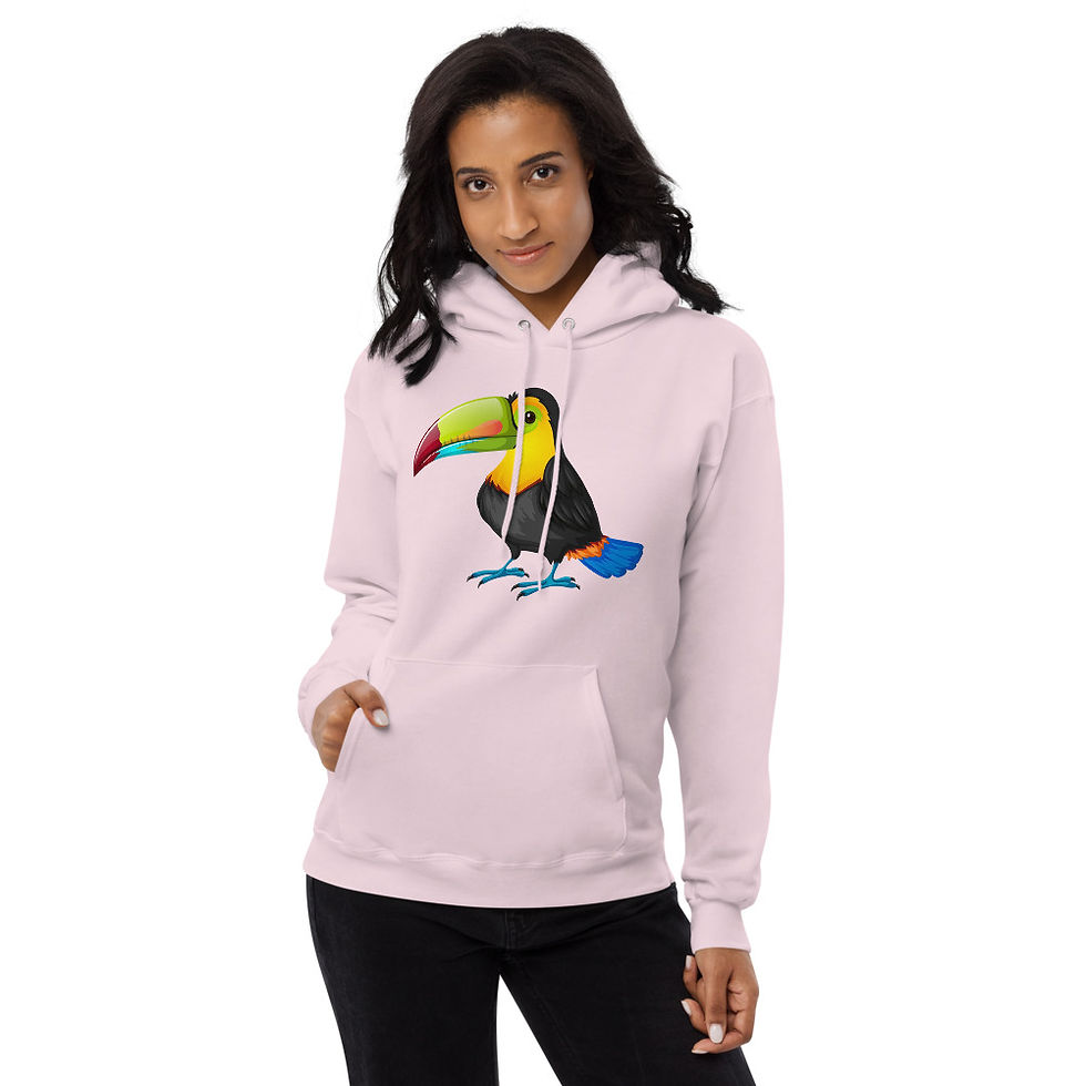 Thumbnail: Unisex fleece hoodie