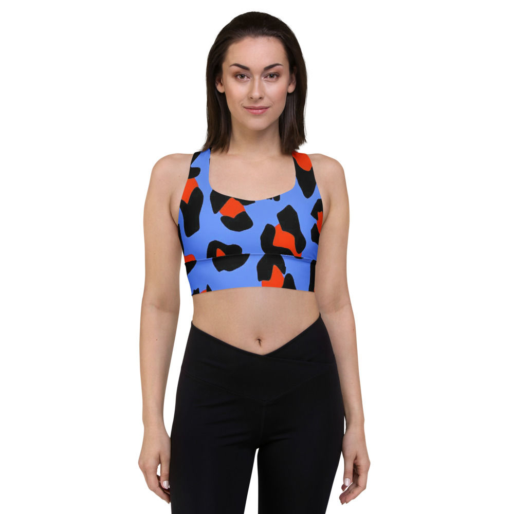 Longline sports bra