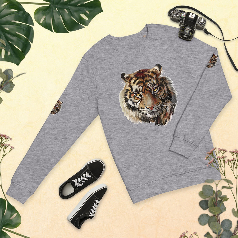 Thumbnail: Unisex organic sweatshirt