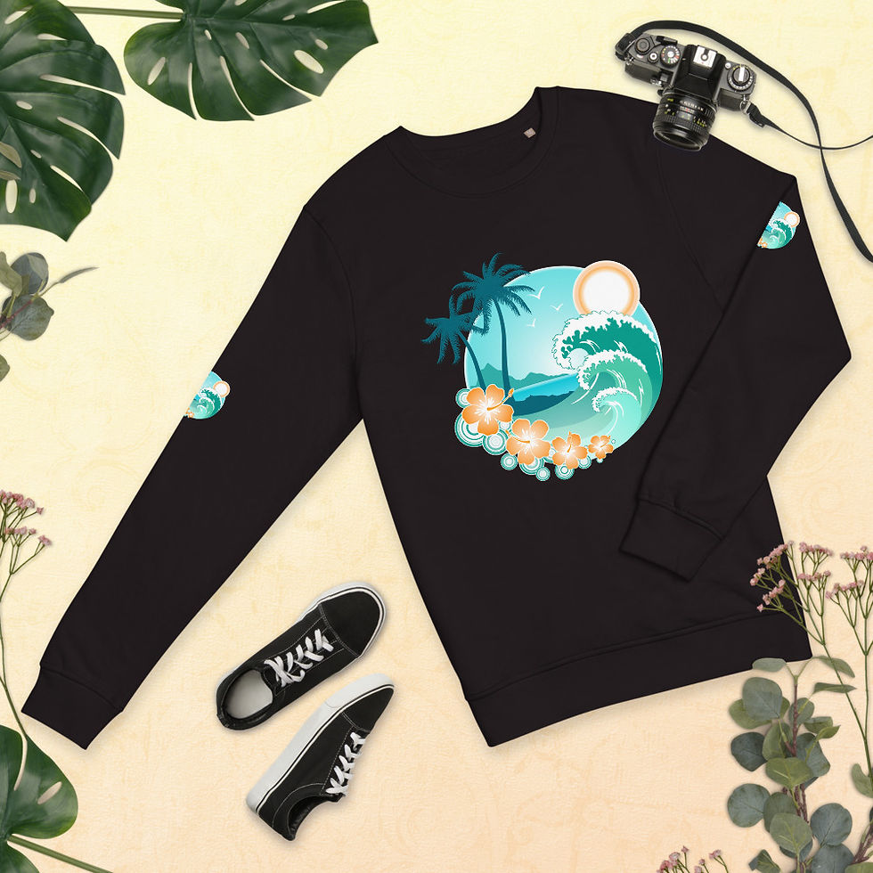Thumbnail: Unisex organic sweatshirt