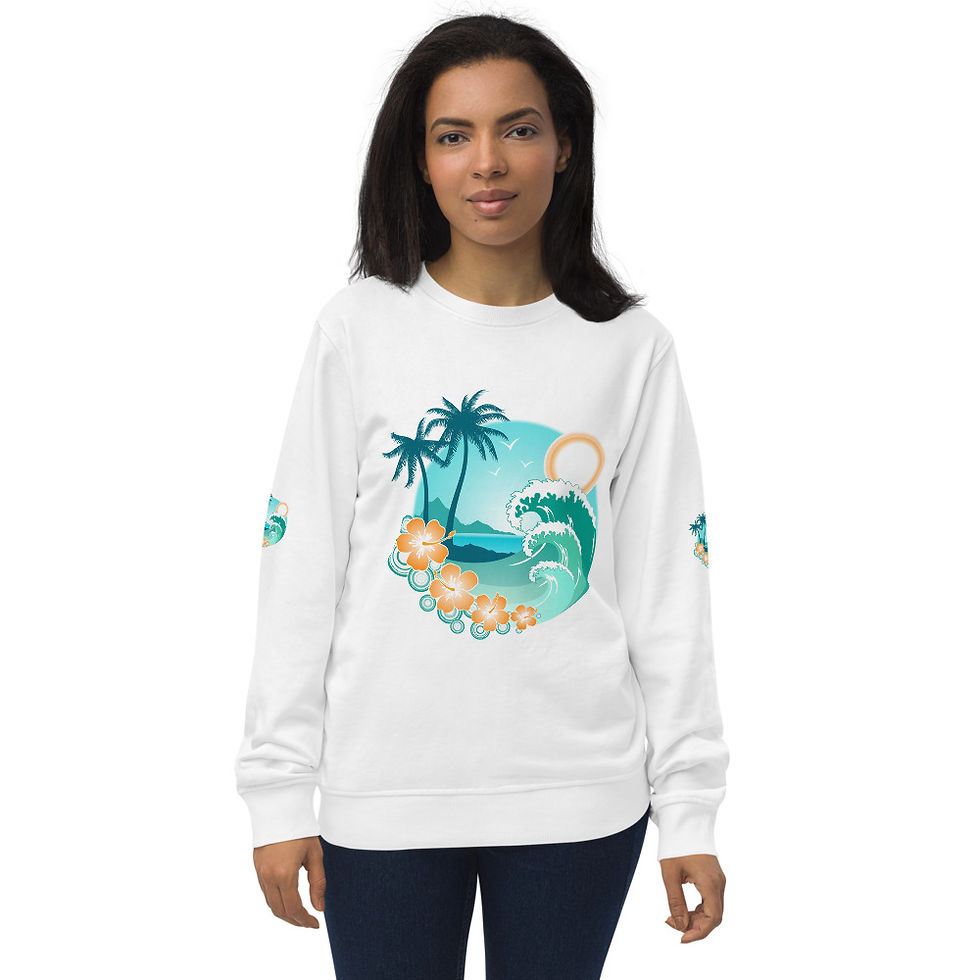 Thumbnail: Unisex organic sweatshirt