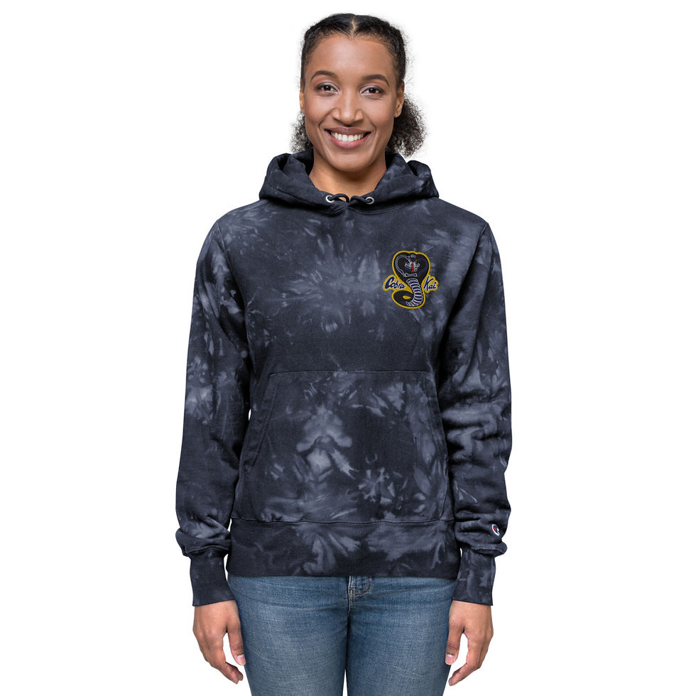 Thumbnail: Unisex Champion tie-dye hoodie