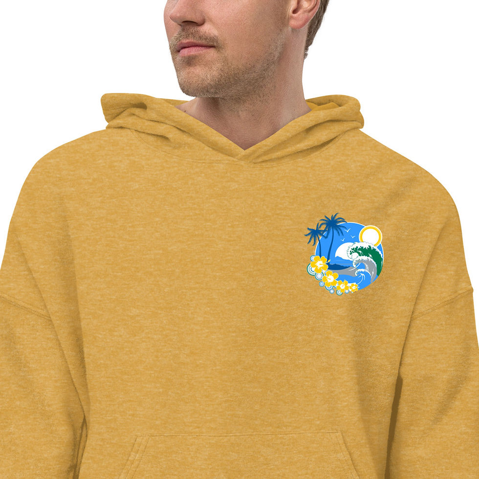 Thumbnail: Unisex Sueded Fleece Hoodie