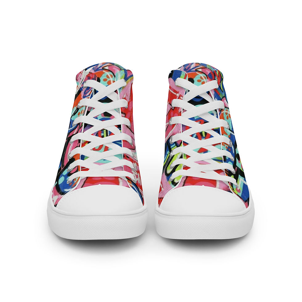 Thumbnail: Men’s high top canvas shoes