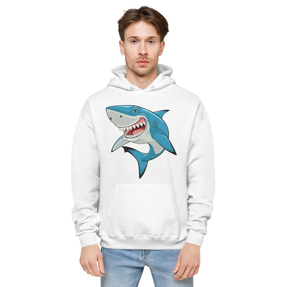 Thumbnail: Unisex fleece hoodie