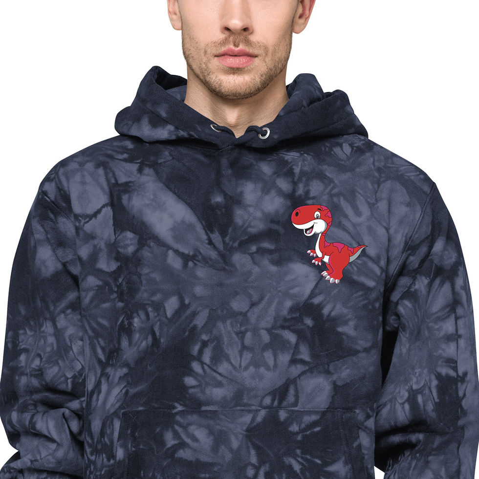 Thumbnail: Unisex Champion tie-dye hoodie