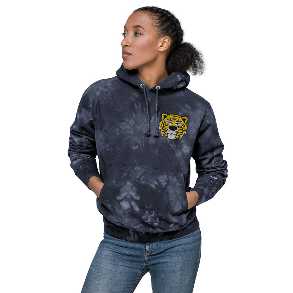 Thumbnail: Unisex Champion tie-dye hoodie