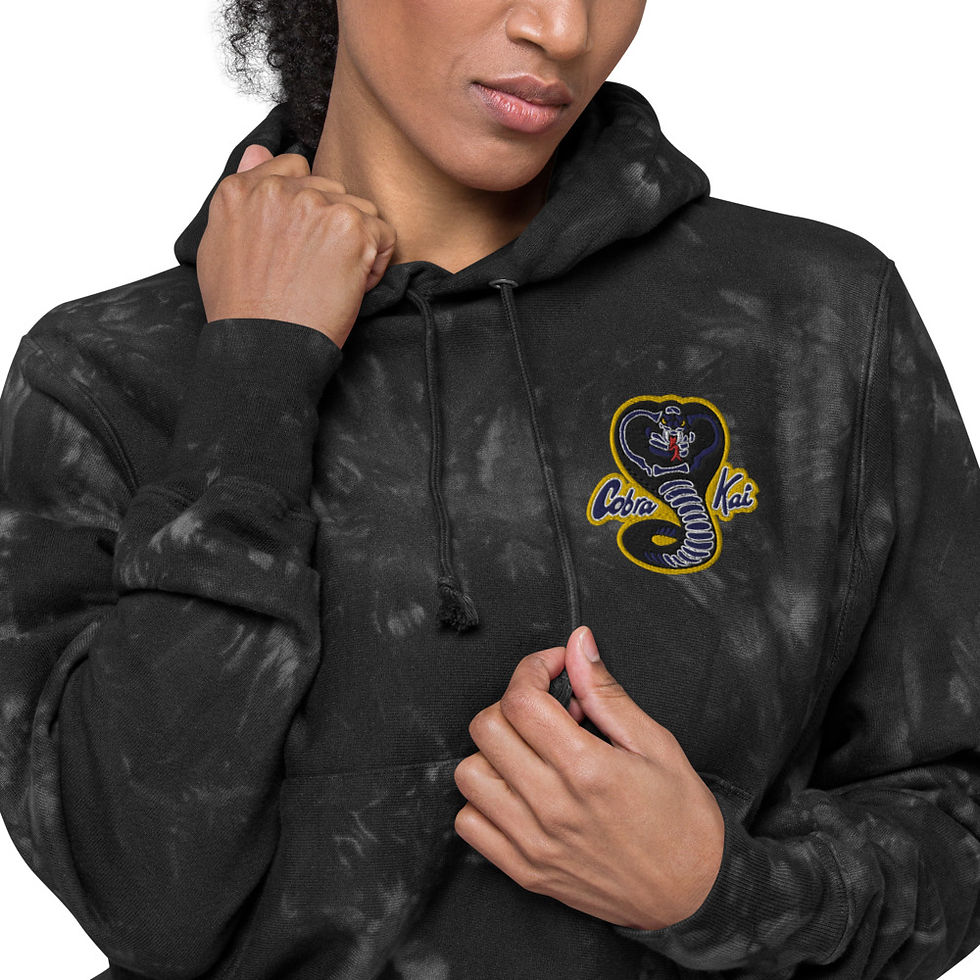 Thumbnail: Unisex Champion tie-dye hoodie