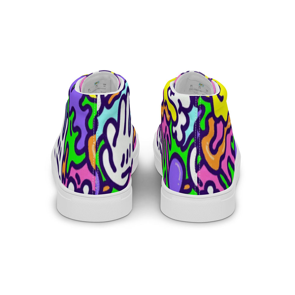 Thumbnail: Women’s high top canvas shoes