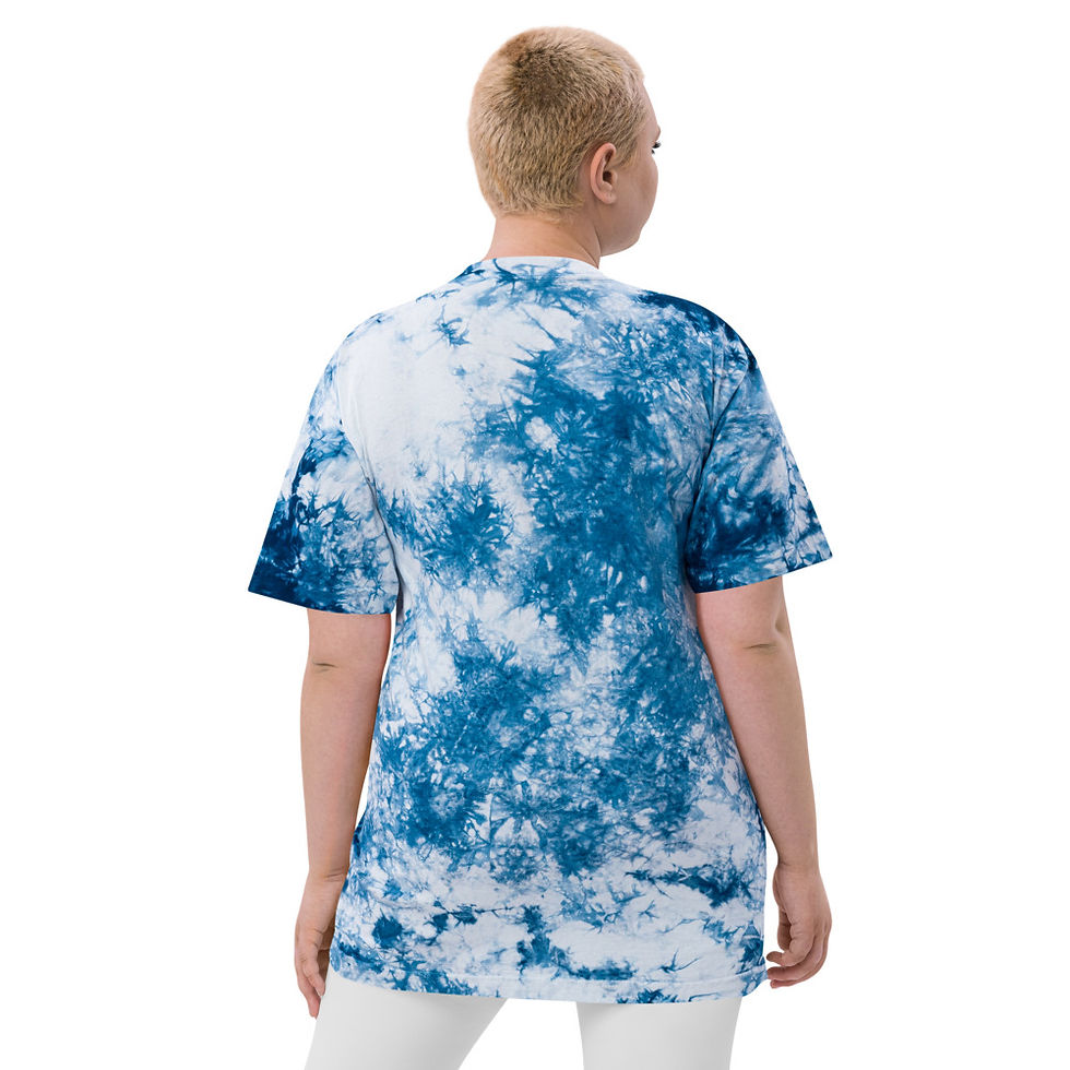 Miniatura: Oversized tie-dye t-shirt