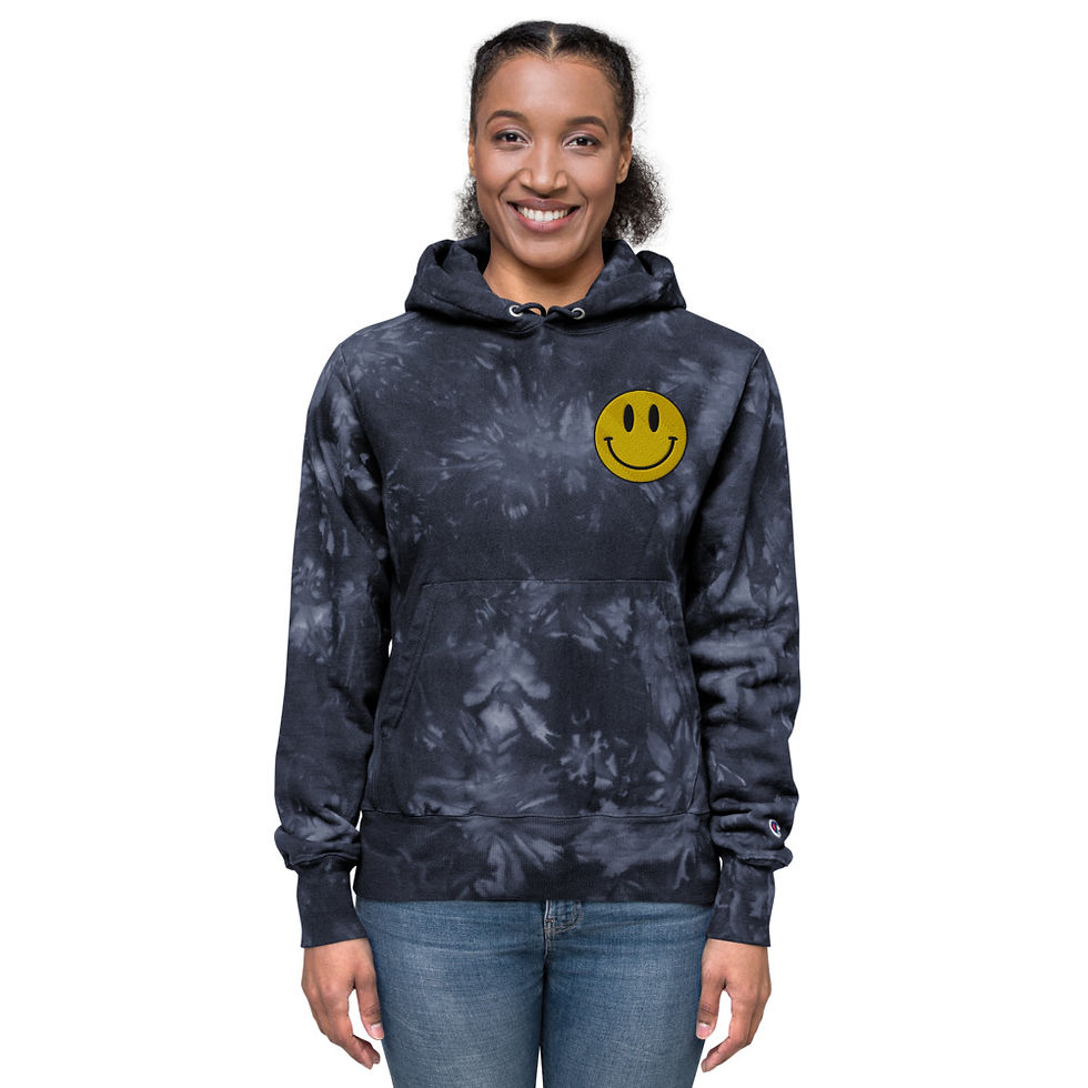Thumbnail: Unisex Champion tie-dye hoodie
