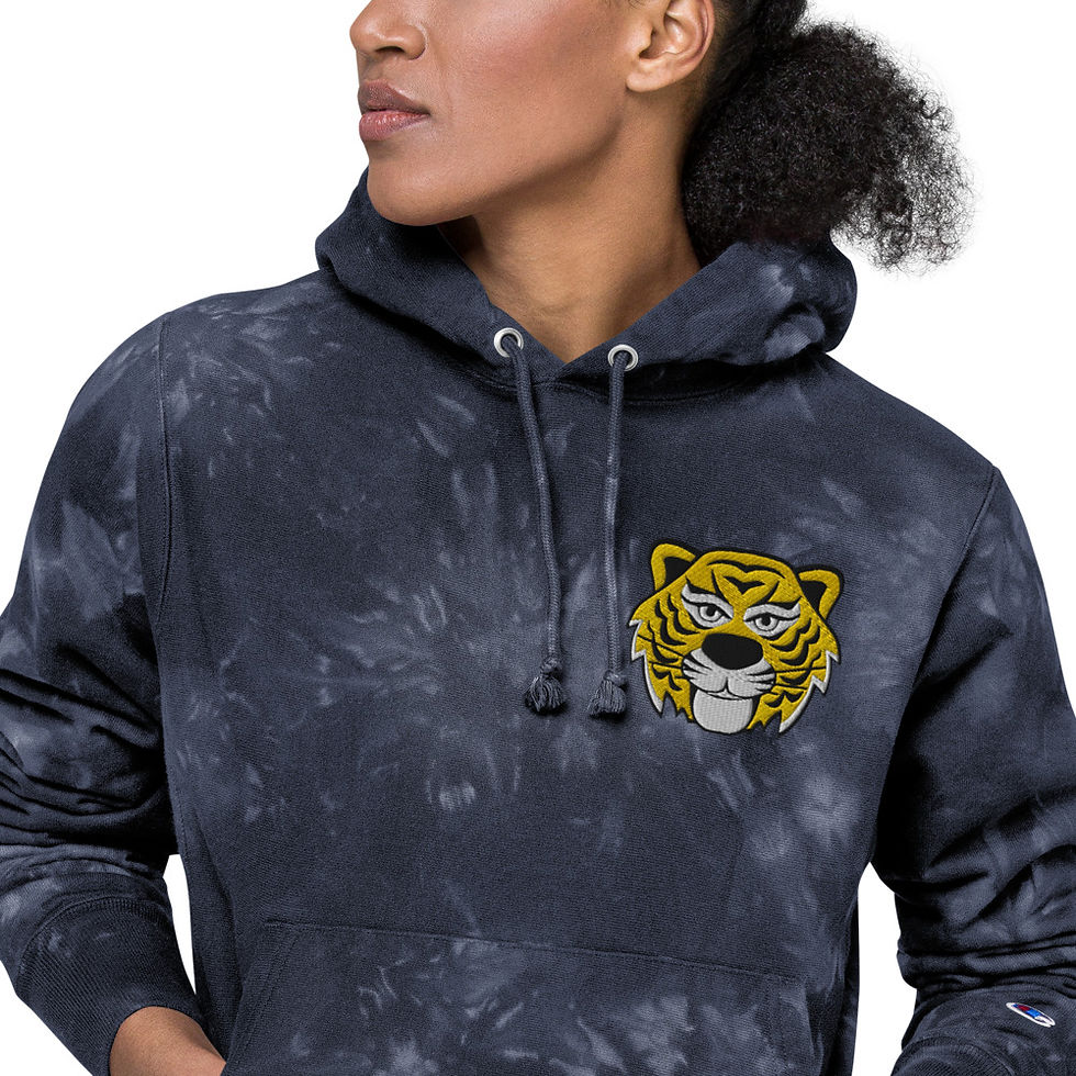 Thumbnail: Unisex Champion tie-dye hoodie