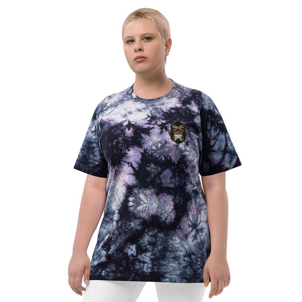 Thumbnail: Oversized tie-dye t-shirt