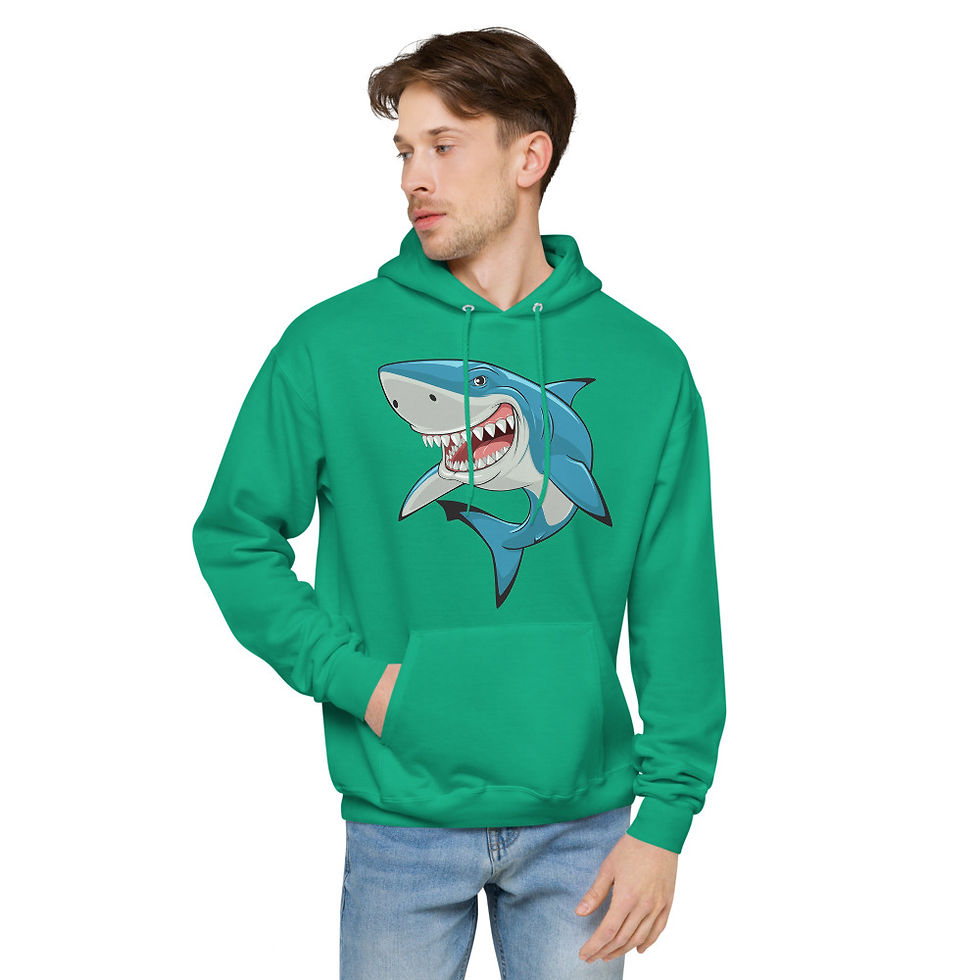 Thumbnail: Unisex fleece hoodie