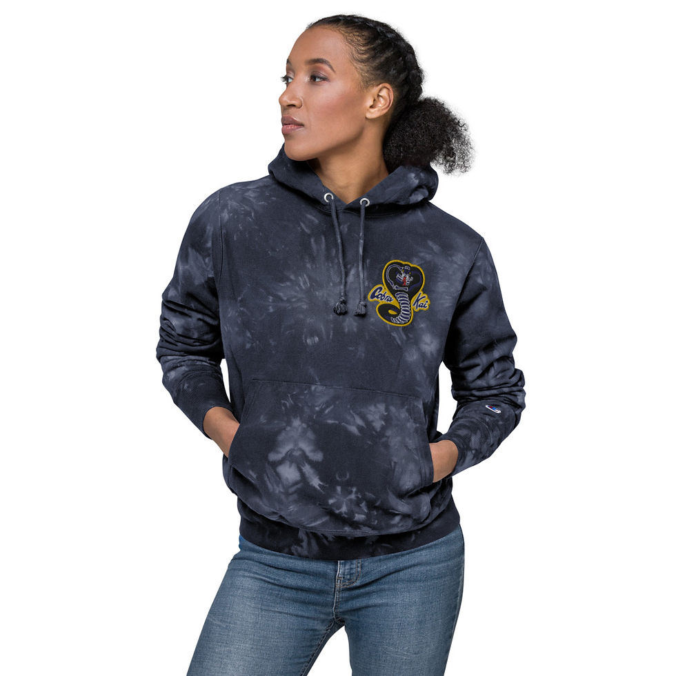 Thumbnail: Unisex Champion tie-dye hoodie
