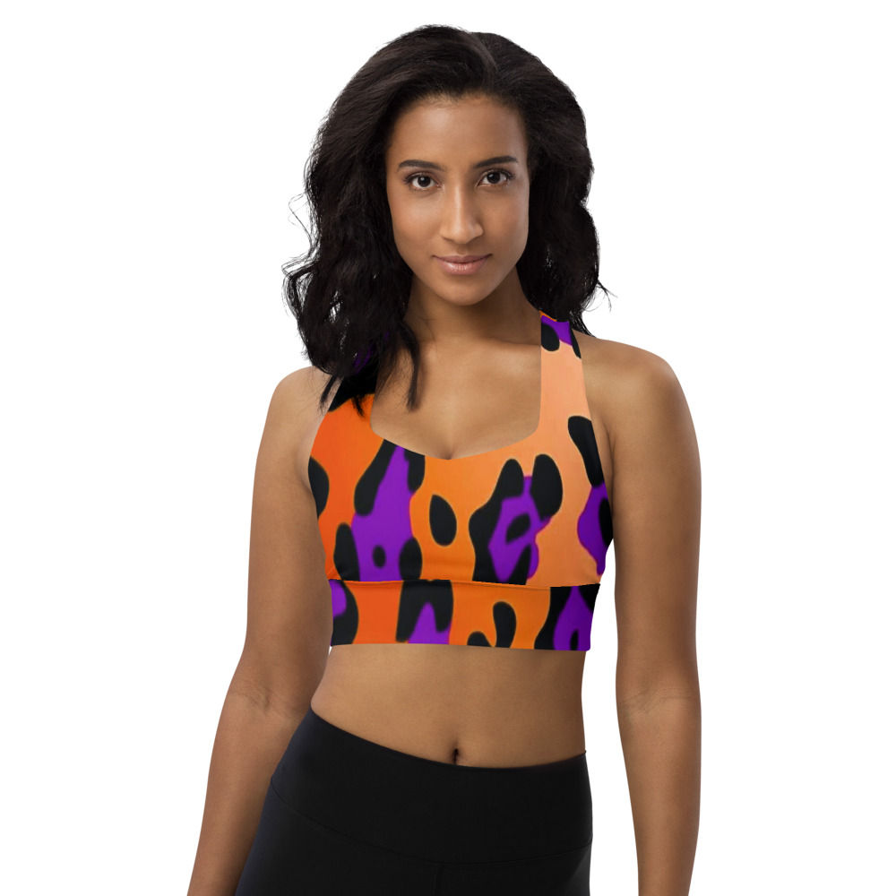 Longline sports bra