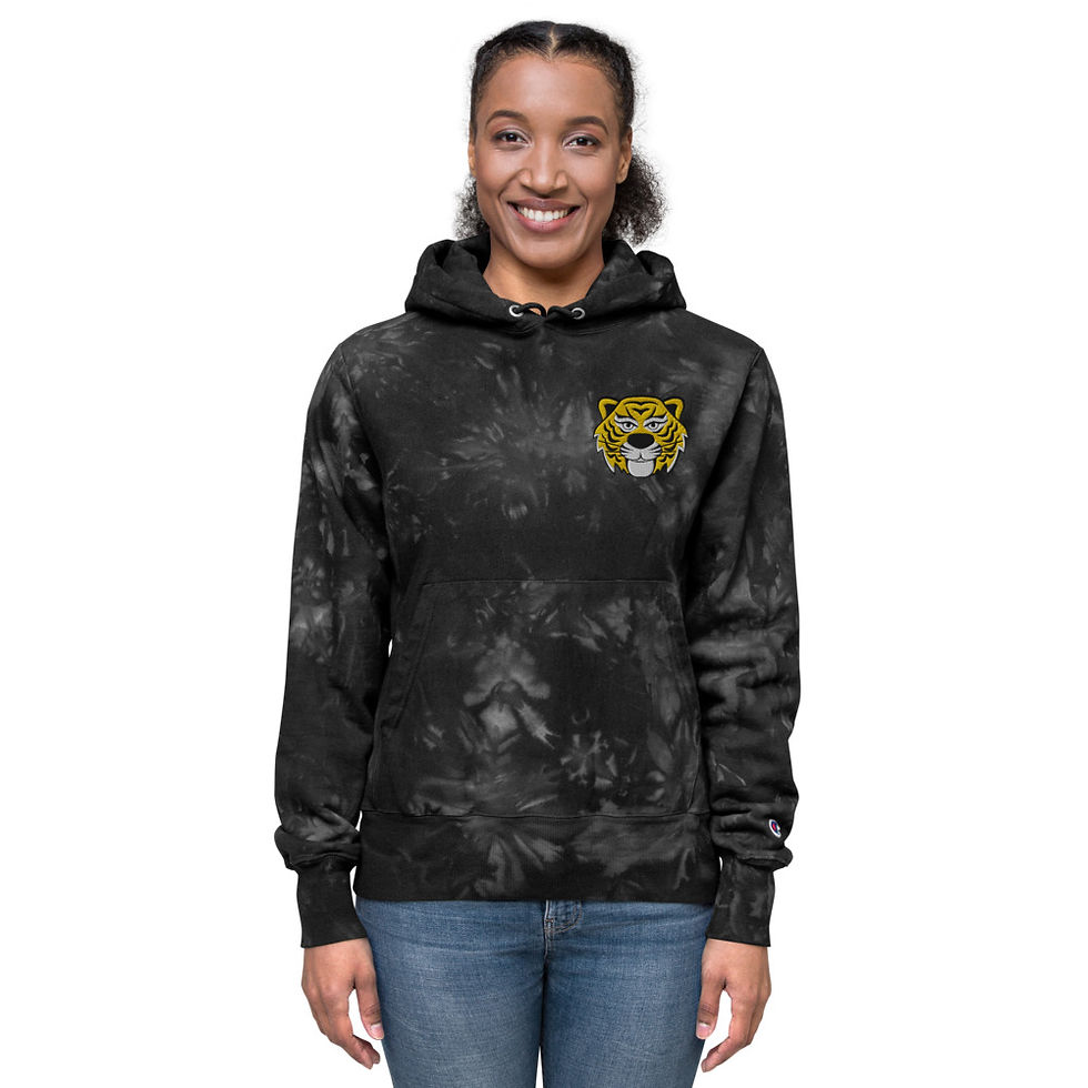 Thumbnail: Unisex Champion tie-dye hoodie