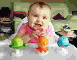 hape stay-put rattles