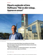 Diparts avgående vd Jens Hoffmann: ”När en dörr stängs, öppnas en annan”
