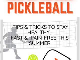 🏓 Pickleball Tips & Tricks to Stay Healthy, Fast & Pain-Free This Summer
