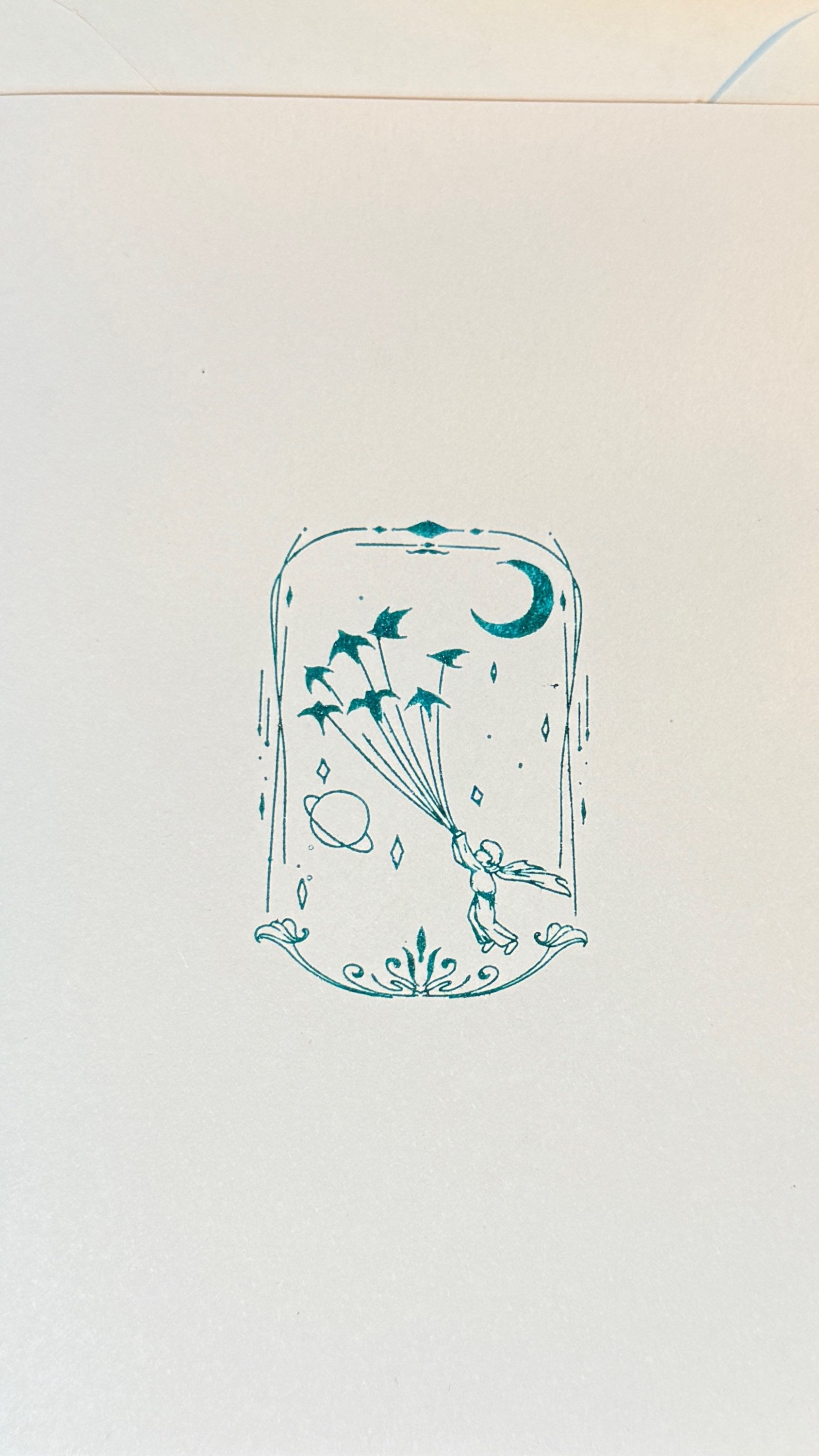 Le petit prince card