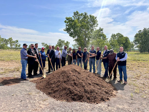 Green Fuels Operating leadership groundbreaking